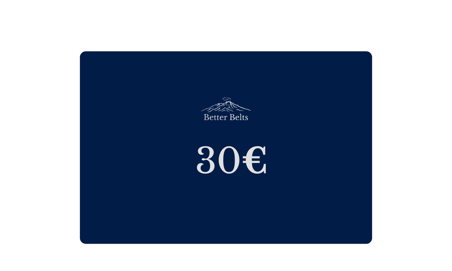 Better Belts Geschenkgutschein